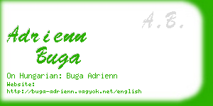 adrienn buga business card